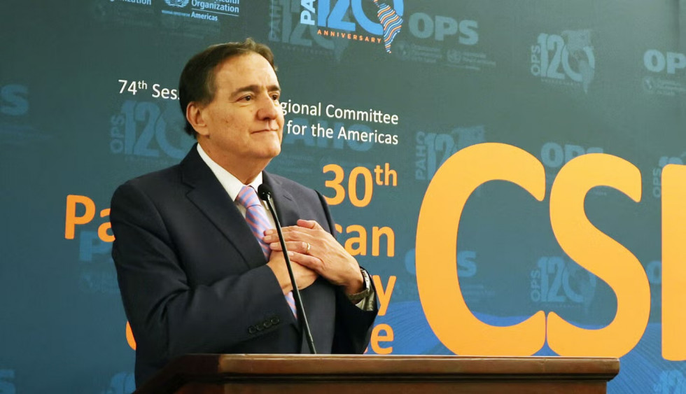 Dr jarbas barbosa paho director
